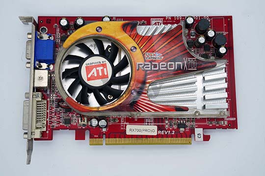 ATI Radeon X700 Pro 128MB 显示卡（ATI Radeon X700 Pro芯片）